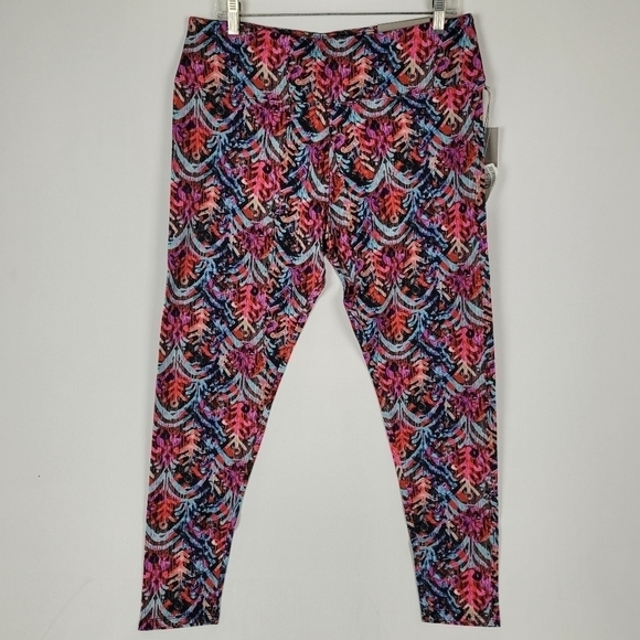 NWT Soft Surroundings Women's Superslim Electrico Ankle Leggings Size L MSRP $70 - Picture 1 of 7